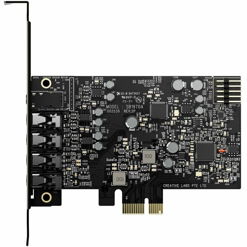 Carte son Sound Blaster Audigy FX Pro haute résolution 7.1 PCI-e 70SB197000000