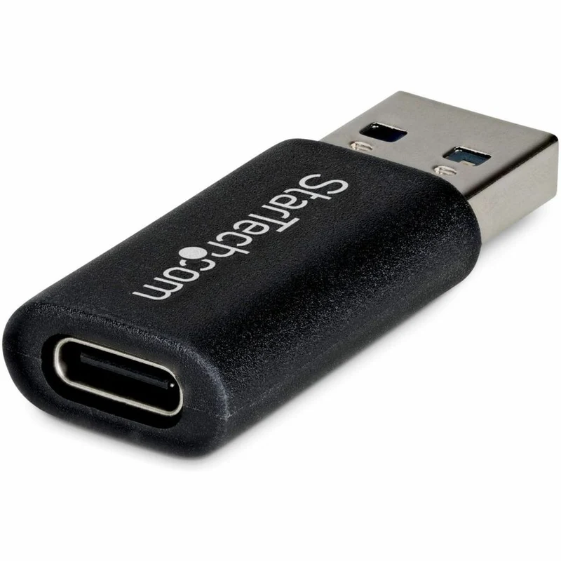Adaptateur USB-A vers USB-C StarTech.com, convertisseur USB-A mâle vers USB-C femelle, USB 10 Gbit/s, 5 V 900 mA, adaptateur USB vers USB-C U32-AMCF-USBADAPTER