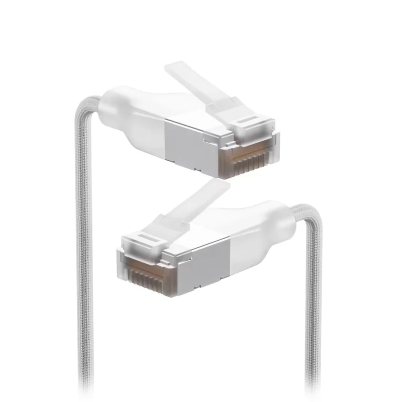 Câbles, connecteurs et adaptateurs Ubiquiti UACC-CABLE-PATCH-EL-C6A-1M-W