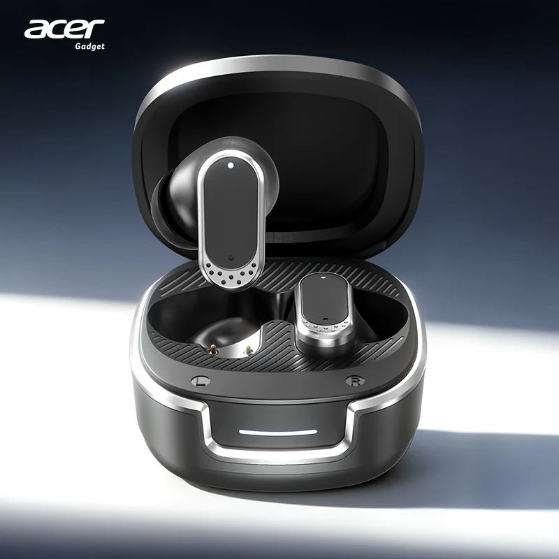 Ecouteurs Sans Fil Intra-Auriculaires Bluetooth 6.0 Grand Diaphragme Reduction Bruit USB-C Gaming Sport 3 Coloris ACER