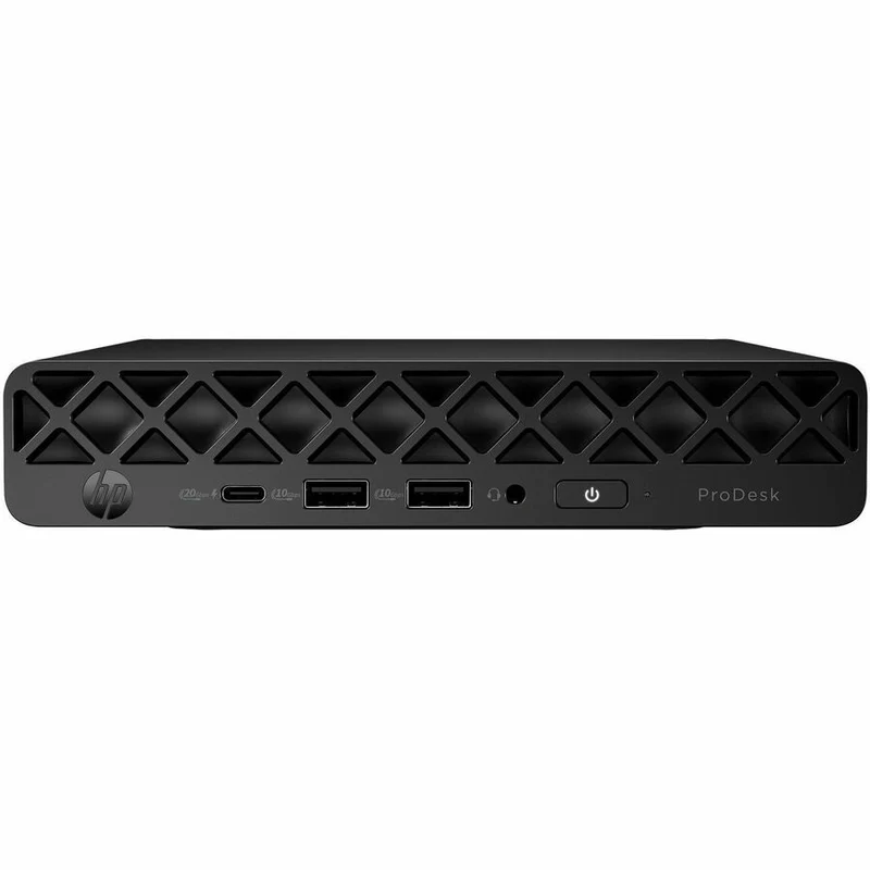 Ordinateur de bureau HP ProDesk 4 G1i - Intel Core Ultra 5 235T - 64 Go - Mini PC - Jack Black BS7M9UT#ABA
