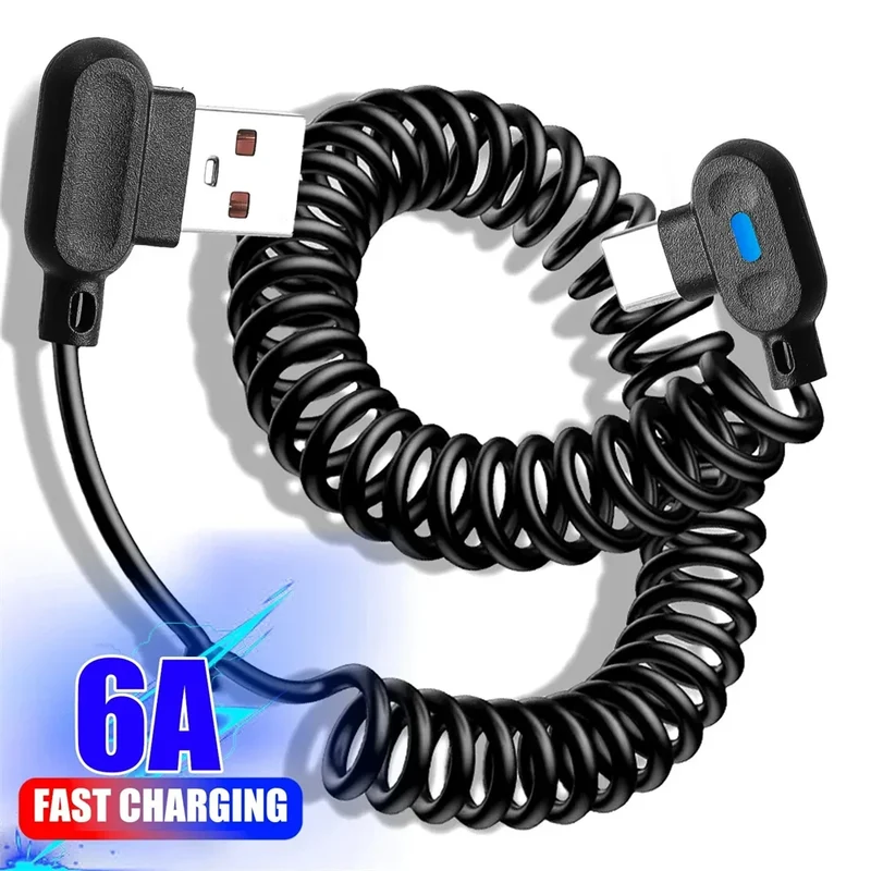 Câble USB-A Vers USB-C 6A Charge Rapide 1,5m Résistant