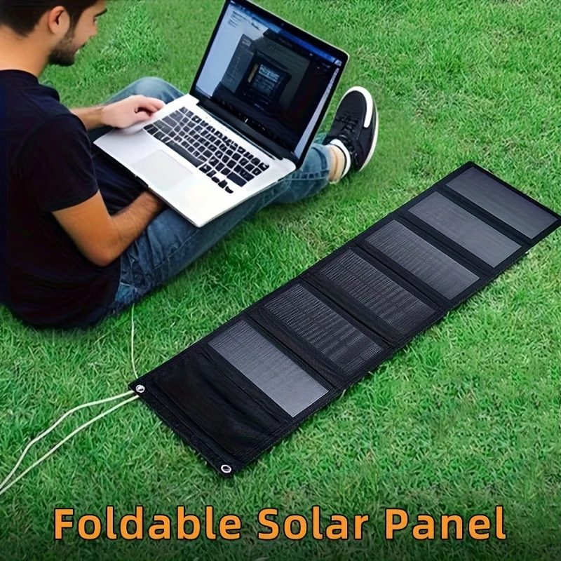 Chargeur Solaire Portable 80W Haute Efficacité Silicium Monocristallin