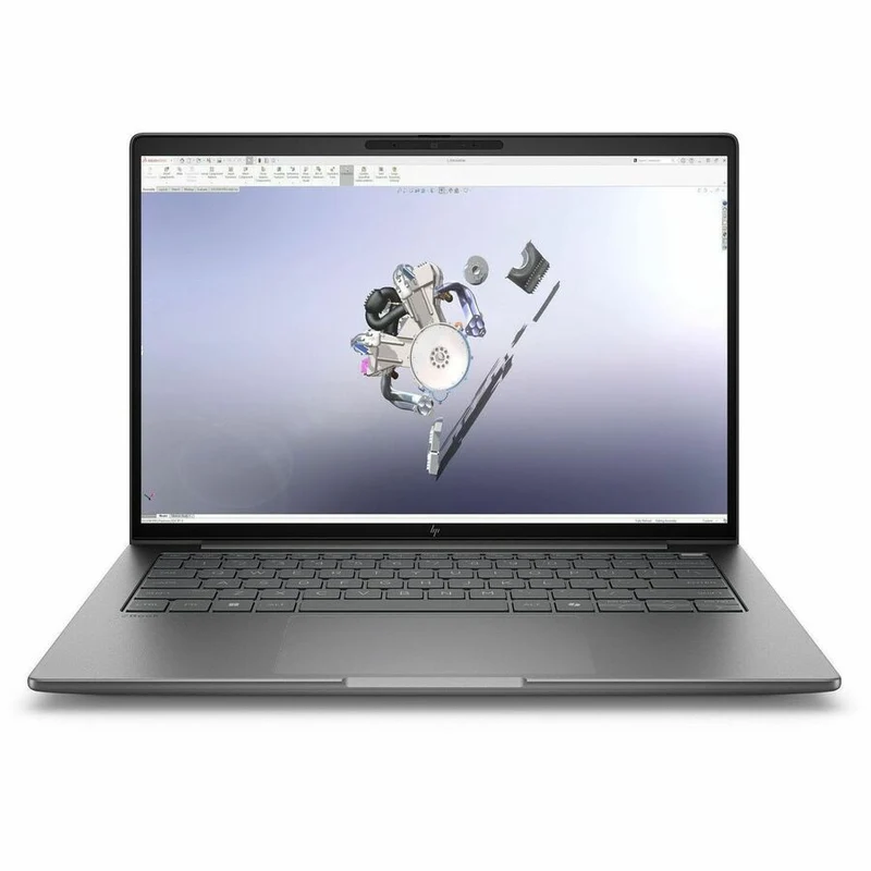 Station de travail mobile HP ZBook 8 G1i 14" - 2.5K - 120 Hz - Intel Core Ultra 7 255H - 32 Go - SSD 512 Go - Clavier anglais - Argent météore BP6K0UT#ABA
