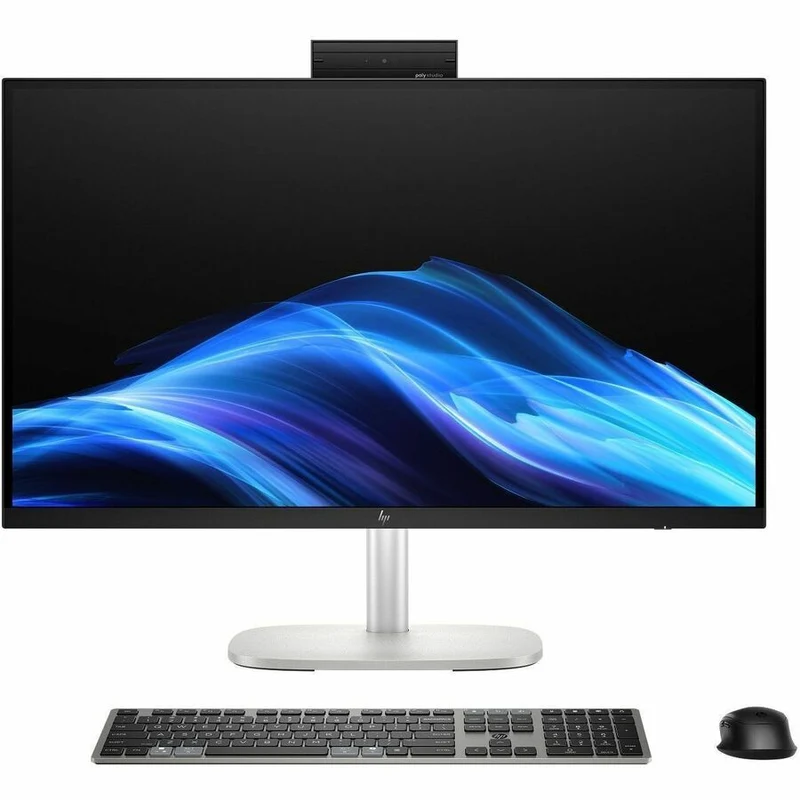 Ordinateur tout-en-un HP EliteStudio 8 AiO G1i - Intel Core Ultra 7 265 - Technologie vPro - 32 Go - SSD 1 To - Écran tactile QHD 27" - Bureau - Argent Pike C7GL5UT#ABA