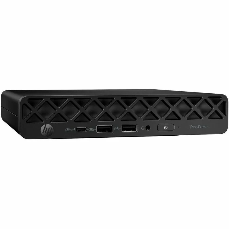 Ordinateur de bureau HP ProDesk 4 G1i - Intel Core Ultra 5 235T - Technologie vPro - 64 Go - SSD 1 To - Mini ordinateur de bureau - Jack Black BS7M9UT#ABC