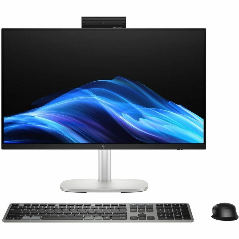 Ordinateur tout-en-un HP EliteStudio 8 AiO G1i - Intel Core Ultra 7 265 - Technologie vPro - 16 Go - SSD 512 Go - Écran Full HD 23.8" - Ordinateur de bureau - Argent Pike C7RR3UT#ABC
