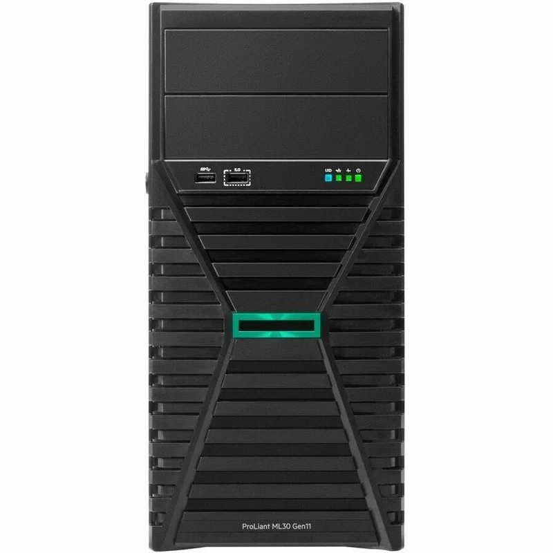 Serveur tour HPE ProLiant ML30 G11 4U - 1 x Intel Xeon E-2414 2.60 GHz - 16 Go RAM - Contrôleur Serial ATA P65093-001