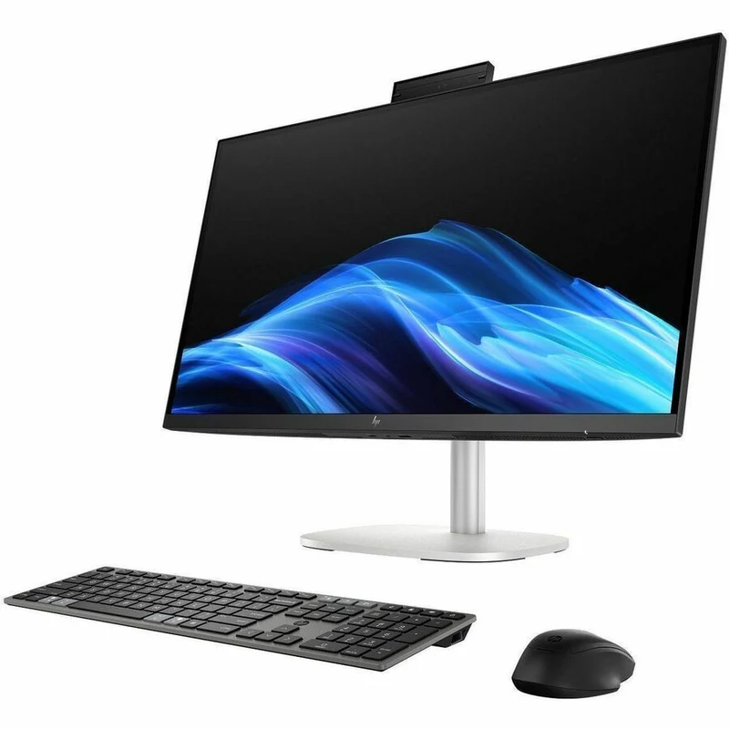 Ordinateur tout-en-un HP EliteStudio 8 AiO G1i - Intel Core Ultra 7 265 - Technologie vPro - 32 Go - SSD 1 To - Écran tactile QHD 27" - Bureau - Argent Pike C7GL4UT#ABA