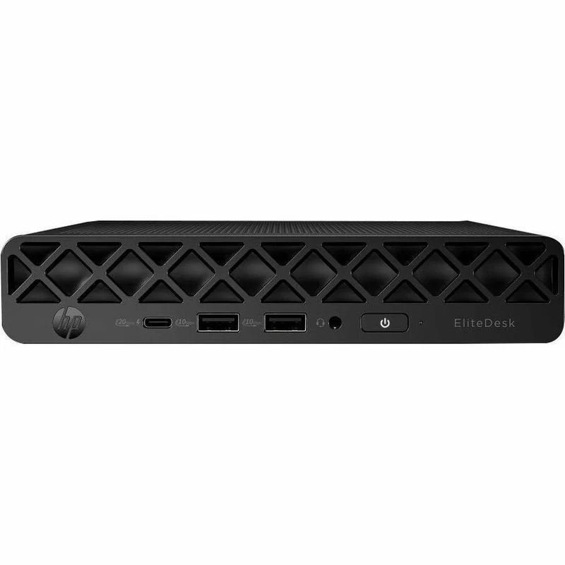 Ordinateur de bureau HP EliteDesk 8 G1i - Intel Core Ultra 7 265T - Technologie vPro - 16 Go - SSD 256 Go - Mini ordinateur de bureau - Jack Black BQ4B8UT#ABC