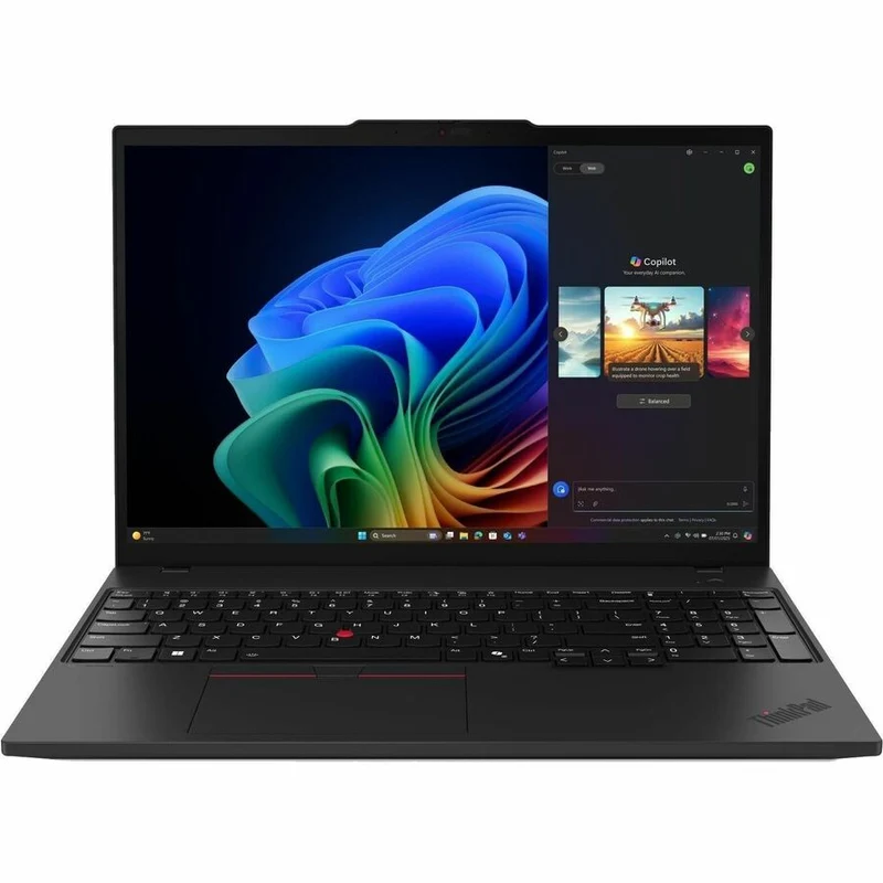 Ordinateur portable Lenovo ThinkPad T16 Gen 4 21QN005XCA 16" Copilot+ - WUXGA - AMD Ryzen AI 7 PRO 350 - 16 Go - SSD 512 Go - Clavier français canadien - Noir 21QN005XCA