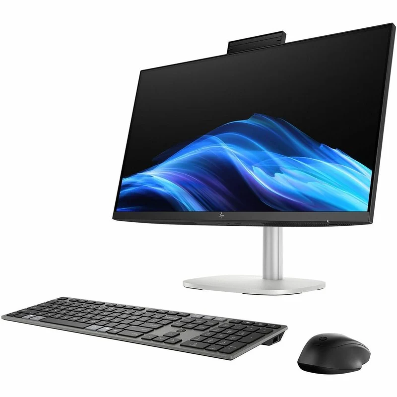 Ordinateur tout-en-un HP EliteStudio 8 AiO G1i - Intel Core Ultra 5 235 - Technologie vPro - 32 Go - SSD 512 Go - Écran Full HD 23.8" - Ordinateur de bureau - Argent Pike C7RR2UT#ABA