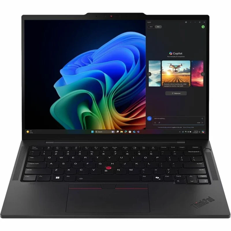 Ordinateur portable Lenovo ThinkPad T14s Gen 6 21TB000DCA 14" Copilot+ - WUXGA - 60 Hz - AMD Ryzen AI 7 PRO 350 - 16 Go - SSD 512 Go - Clavier français canadien - Noir 21TB000DCA