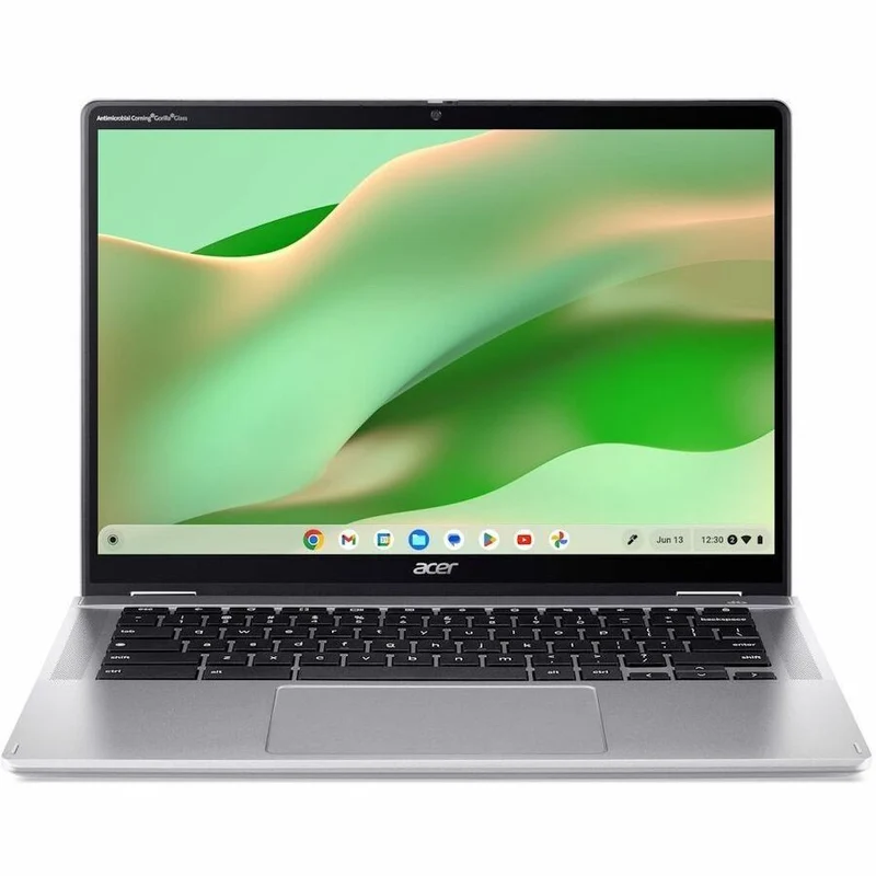 Acer Chromebook Spin 314 CP314-2HN CP314-2HN-3747 Chromebook 14 en 2 convertible 1 pouces à écran tactile - WUXGA - Intel Core i3 i3-N305 - 8 Go - SSD 256 Go - Clavier anglais (États-Unis) - Argent NX.KWGAA.003
