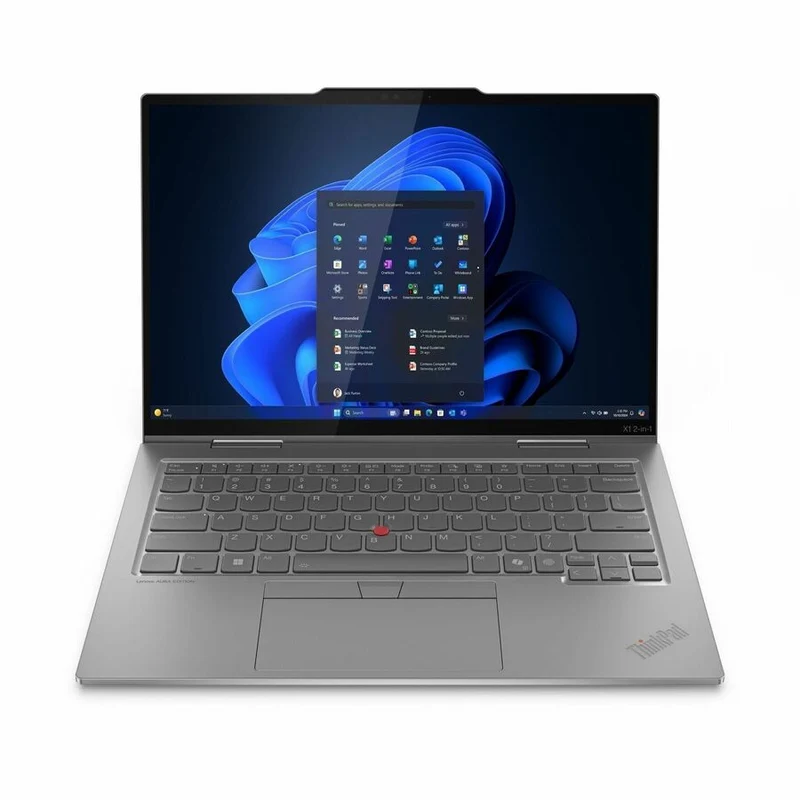 Ordinateur portable 1 en 10 convertible Lenovo ThinkPad X21 Gen 0035 (14NU2US) avec écran tactile 1 pouces Copilot+ - WUXGA - Intel Core Ultra 7 258V - Plateforme Intel Evo - 32 Go - SSD 512 Go - Clavier anglais - Gris 21NU0035US