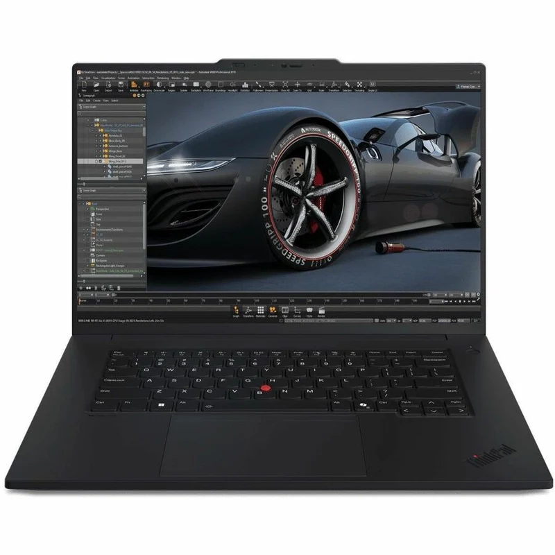 Ordinateur portable Lenovo ThinkPad P1 Gen 7 21KV000UUS 16" avec écran tactile - WQUXGA - Intel Core Ultra 7 165H - Technologie vPro - Plateforme Intel Evo - 32 Go - SSD 1 To - Clavier anglais - Noir 21KV000UUS