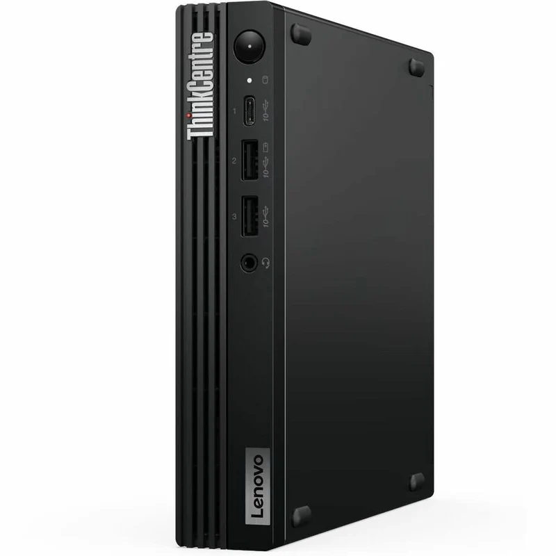 Ordinateur de bureau Lenovo ThinkCentre M75q Gen 5 12RQ001MUS - AMD Ryzen 5 PRO 8500GE - 32 Go - SSD 512 Go - Mini - Noir 12RQ001MUS