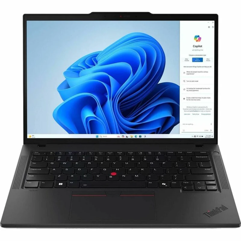 Ordinateur portable Lenovo ThinkPad T14 Gen 5 21ML00BSCA 14" - WUXGA - Intel Core Ultra 7 155U - 16 Go - SSD 512 Go - Clavier français - Gris 21ML00BSCA