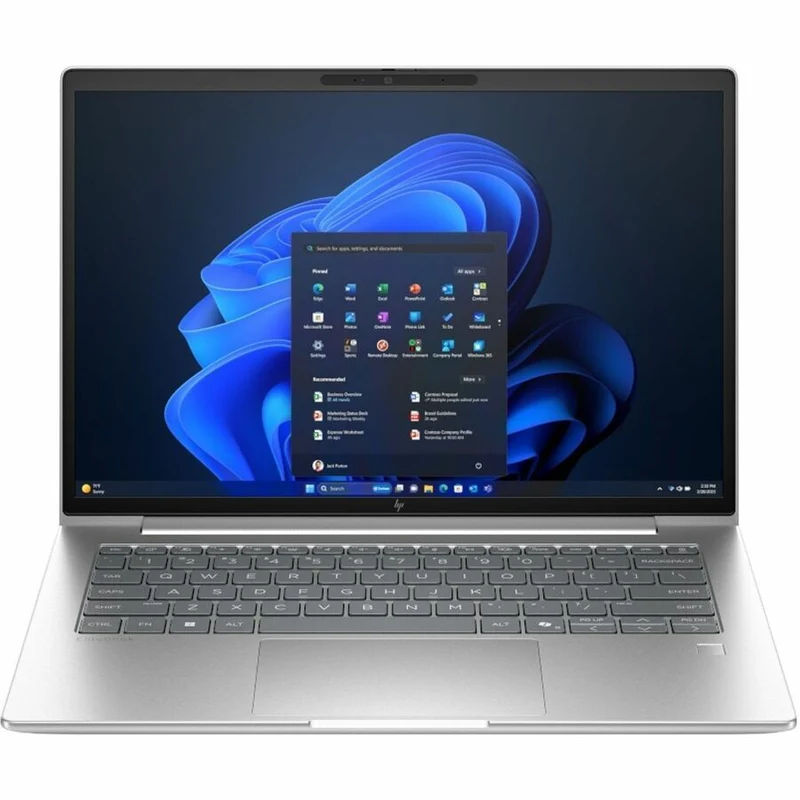 Ordinateur portable HP EliteBook 6 G1i 14" - WUXGA - Intel Core Ultra 7 255U - 16 Go - SSD 512 Go - Clavier anglais et français - Aluminium Pike Silver C2NL8UT#ABL