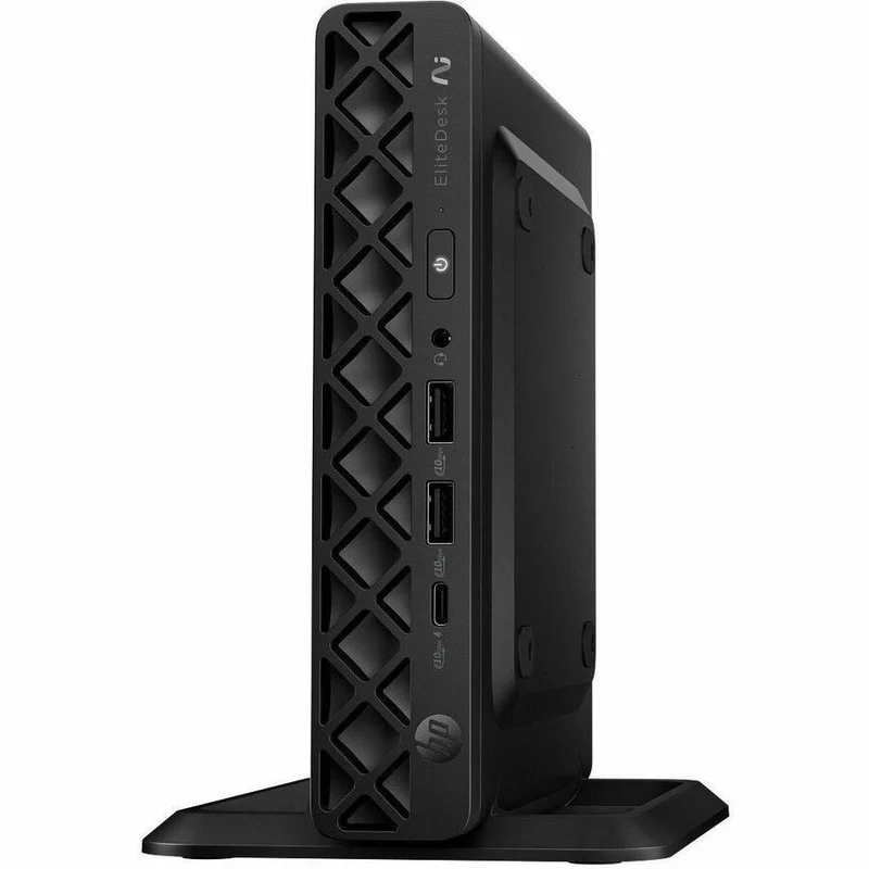 Ordinateur de bureau HP EliteDesk 8 G1a - AMD Ryzen AI 7 350 - 32 Go - SSD 512 Go - Mini PC - Jack Black C3XG4UT#ABA