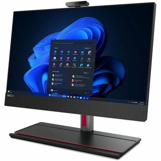 Ordinateur tout-en-un Lenovo ThinkCentre M90a Gen 5 12SH001NUS - Intel Core i3 14e génération i3-14100 - 8 Go - SSD 256 Go - Écran Full HD 23.8" - Noir 12SH001NUS