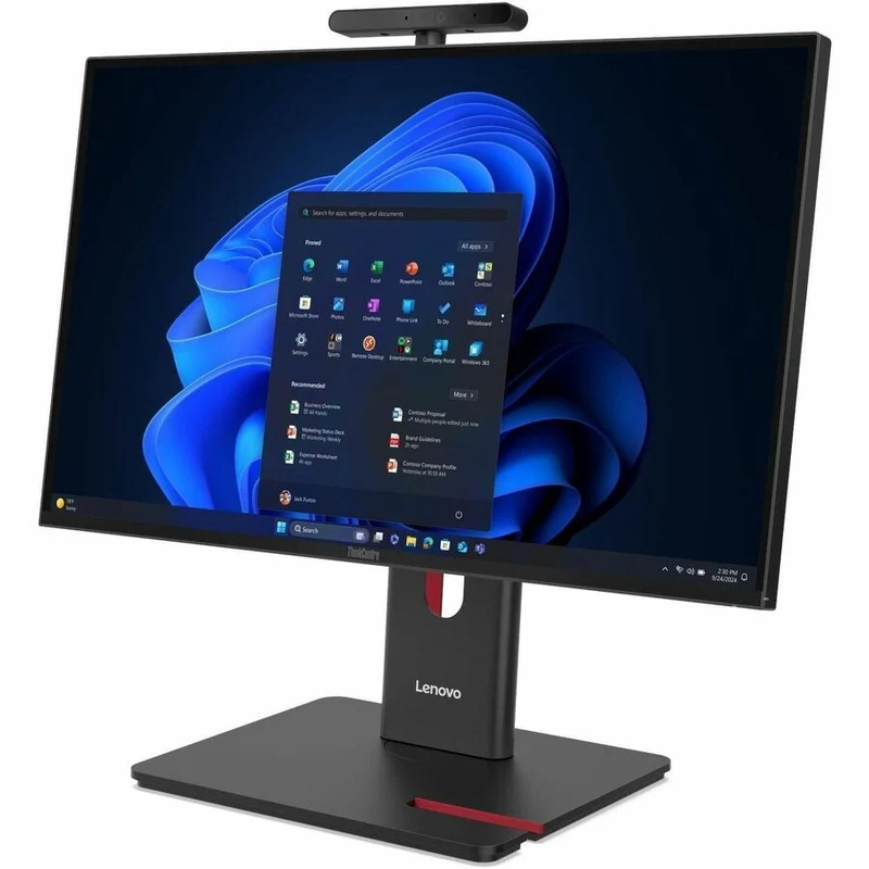 Ordinateur tout-en-un Lenovo ThinkCentre M90a Gen 6 13AT0004CA - Intel Core Ultra 5 225 - 16 Go - SSD 512 Go - Écran Full HD 23.8" - Noir 13AT0004CA