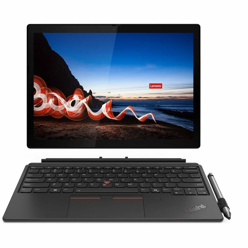 Lenovo ThinkPad X12 Detachable Gen 2 21LK002WCA Ordinateur portable 12.3 en 2 1" tactile détachable - Full HD Plus - Intel Core Ultra 5 134U - Technologie vPro - 16 Go - SSD 512 Go - Clavier français - Noir 21LK002WCA