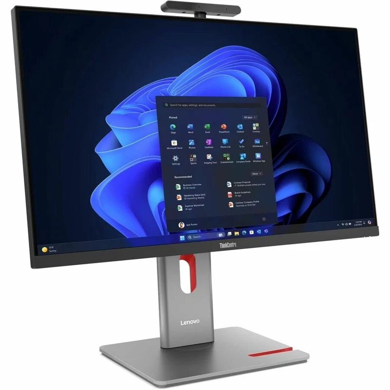 Ordinateur tout-en-un Lenovo ThinkCentre M90a Pro Gen 6 13AM000PUS - Intel Core Ultra 7 2e génération 265 - Technologie vPro - 32 Go - SSD 512 Go - Écran QHD 27" - Noir 13AM000PUS