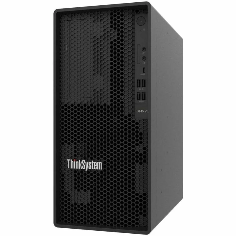 Serveur tour Lenovo ThinkSystem ST45 V3 7DH5A01GNA - 1 x AMD EPYC 4244P 3.80 GHz - 16 Go RAM - Contrôleur Serial ATA/600 7DH5A01GNA