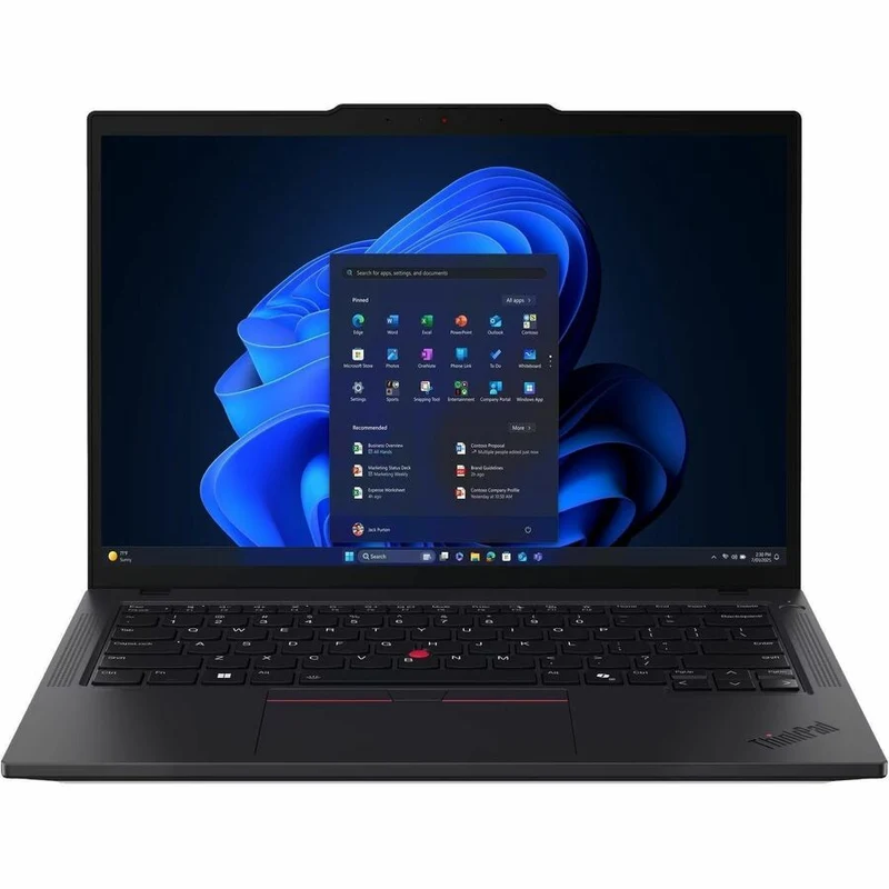 Ordinateur portable Lenovo ThinkPad T14 Gen 6 21QC006PCA 14" avec écran tactile - WUXGA - Intel Core Ultra 5 235U - 32 Go - SSD 512 Go - Clavier français canadien - Noir 21QC006PCA