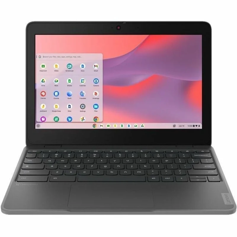 Chromebook Lenovo 100e Gen 4 (100W82EUS) 0001" - HD - Octa-core (MediaTek Cortex A11.6 + Cortex A76) - 55 Go - 4 Go de mémoire flash - Clavier anglais - Gris graphite 32W82EUS