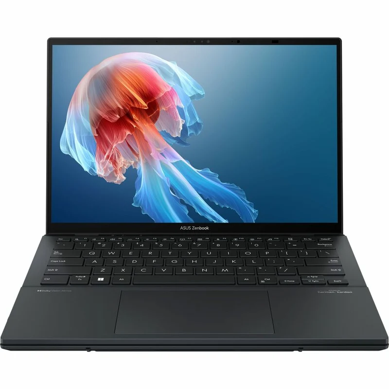 Asus ZenBook Duo UX8406 UX8406MA-DS71T-CA Ordinateur portable 14 en 2 1" tactile détachable - WUXGA - Intel Core Ultra 7 155H - Plateforme Intel Evo - 16 Go - SSD 1 To - Clavier anglais - Gris Inkwell UX8406MA-DS71T-CA