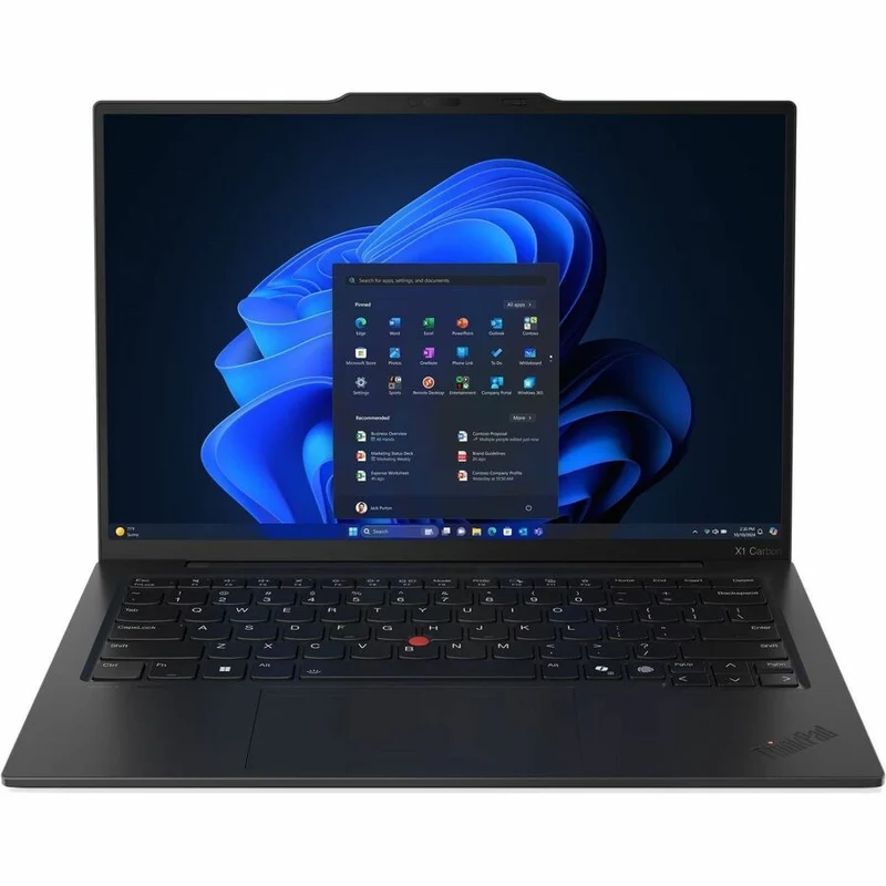 Lenovo ThinkPad X1 Carbon Gen 13 21NX00FUUS Ultrabook 14" tactile - WUXGA - Intel Core Ultra 7 255U - Plateforme Intel Evo - 16 Go - SSD 512 Go - Clavier anglais - Peinture noire 21NX00FUUS