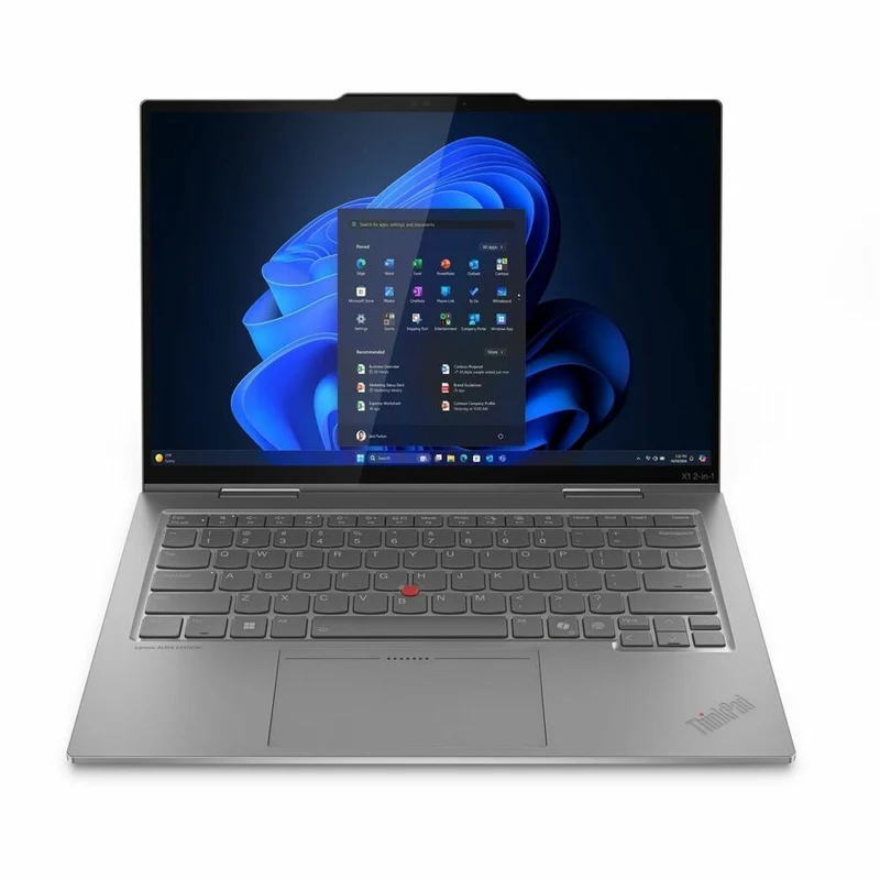 Ordinateur portable convertible 1 en 10 Lenovo ThinkPad X21 Gen 00032 (14Q2US) avec écran tactile 1 pouces - 2.8K - Intel Core Ultra 7 265U - Plateforme Intel Evo - 32 Go - SSD 512 Go - Clavier anglais - Gris 21Q00032US