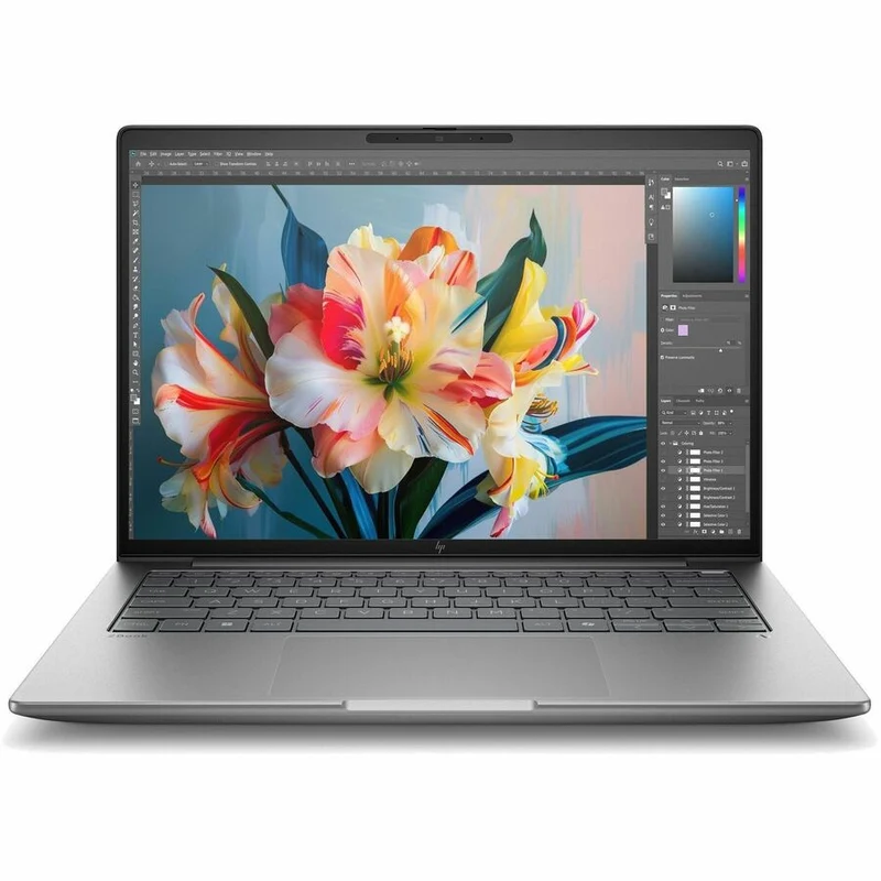 Station de travail mobile HP ZBook 8 G1i 14" - WUXGA - Intel Core Ultra 7 265H - Technologie vPro - 16 Go - SSD 512 Go - Clavier anglais - Argent météore BP6Q3UT#ABA