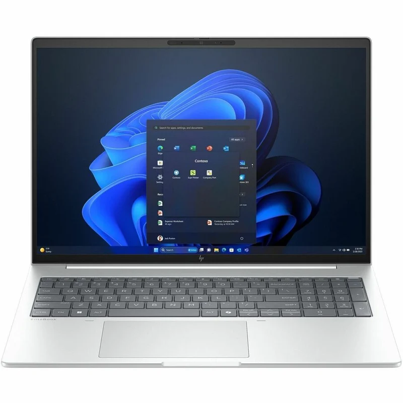 Ordinateur portable HP EliteBook 8 G1i 16" à écran tactile - WUXGA - Intel Core Ultra 5 225U - 16 Go - SSD 512 Go - Clavier anglais - Argent glacier BG7N2UT#ABA