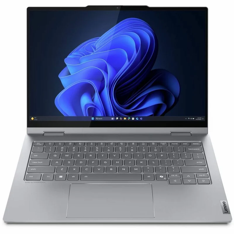 Lenovo ThinkBook 14 G5 IAU 21SQ0001US Ordinateur portable convertible 14 en 2 à écran tactile 1 pouces - WUXGA - Intel Core Ultra 5 225U - 16 Go - SSD 256 Go - Clavier anglais (États-Unis) - Gris Luna 21SQ0001US
