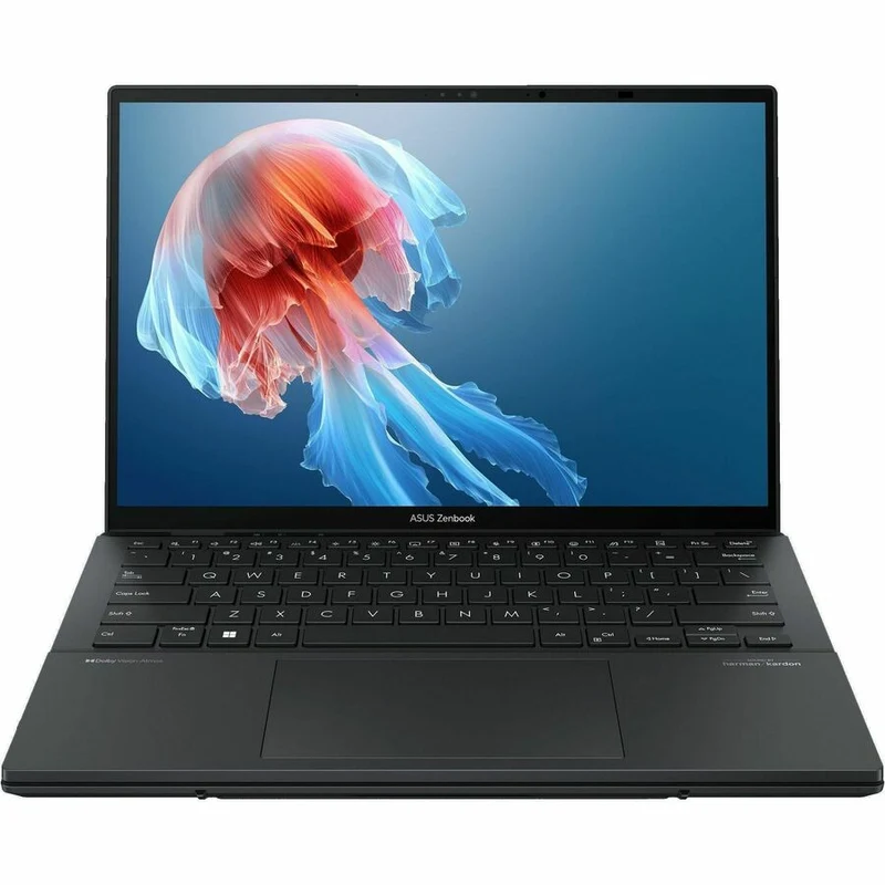 Asus ZenBook Duo UX8406 UX8406CA-DS91T-CA Ordinateur portable 14 en 2 1" tactile détachable - Full HD - Intel Core Ultra 9 285H - Plateforme Intel Evo - 16 Go - SSD 1 To - Clavier anglais - Gris Inkwell UX8406CA-DS91T-CA