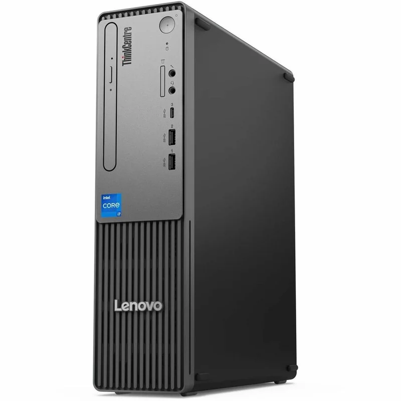 Ordinateur de bureau Lenovo ThinkCentre Neo 50s Gen 5 12XF000UUS - Intel Core i5 14e génération i5-14400 - 8 Go - SSD 256 Go - Compact - Noir 12XF000UUS