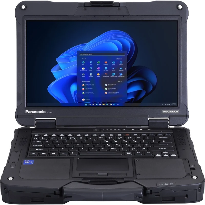 Ordinateur portable robuste Panasonic TOUGHBOOK FZ-40 FZ-40EAAAXBM 14 pouces avec écran tactile - Full HD - Intel Core Ultra 5 135H - Technologie vPro - 16 Go - SSD 512 Go FZ40EAAAXBM