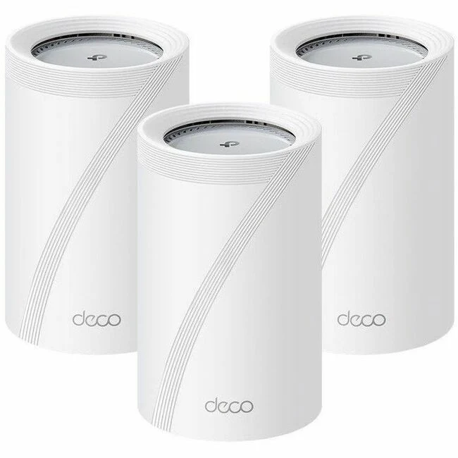 Routeur sans fil Ethernet TP-Link Deco BE65 Pro Wi-Fi 7 IEEE 802.11 a/b/g/n/ac/ax/be (pack de 65)