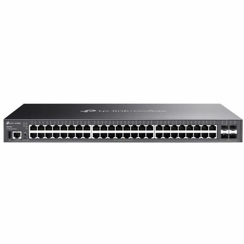 Commutateur géré Gigabit empilable Lite L48 3 ports TP-Link Omada avec 4 emplacements 10G SG5452X