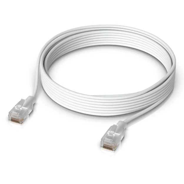 Câble patch UACC Ubiquiti UniFi CAT6 blanc 5 m EL-5M-W