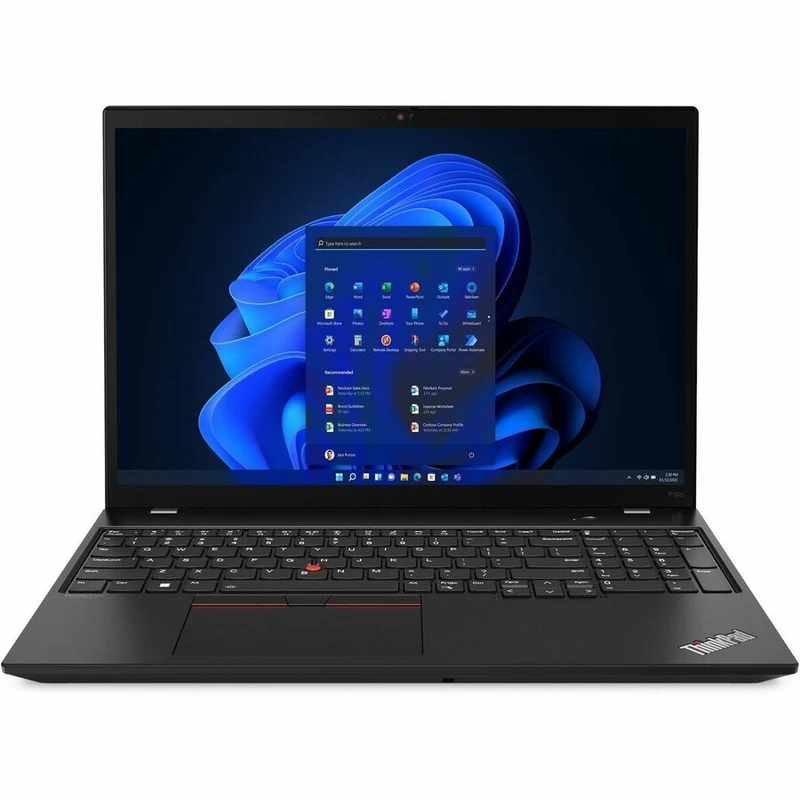 Station de travail mobile Lenovo ThinkPad P16s Gen 2 21K9003AUS 16" (406.40 mm) - WUXGA - AMD Ryzen 7 PRO 7840U - 16 Go - SSD 512 Go - Clavier anglais - Villi Black 21K9003AUS