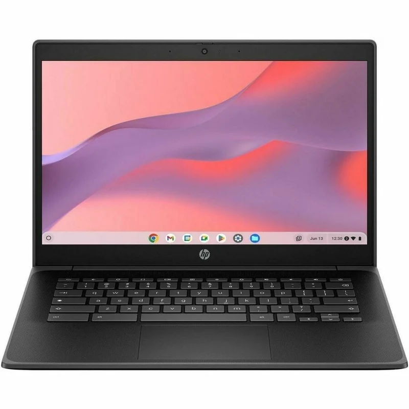 Chromebook robuste HP Fortis 14 G11 14" - HD - Intel N-Series N100 - 8 Go - Mémoire flash 64 Go - Clavier bilingue - Gris silex 9R392UT#ABL