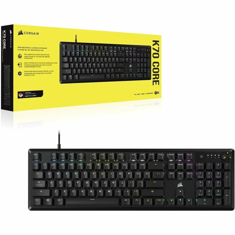 Clavier de jeu Corsair K70 CORE CH-910971E-NA