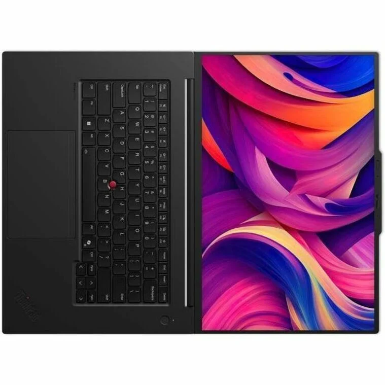 Ordinateur portable Lenovo ThinkPad P1 Gen 7 21KV000KUS avec écran tactile 16" - WQUXGA - Intel Core Ultra 7 165H - Technologie vPro - Plateforme Intel Evo - 32 Go - SSD 1 To - Clavier anglais - Noir 21KV000KUS