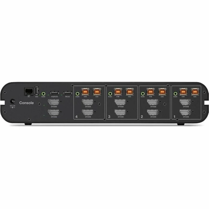 Boîtier de commutation KVM sécurisé universel Belkin 2e génération F1DN104KVM-UN4C