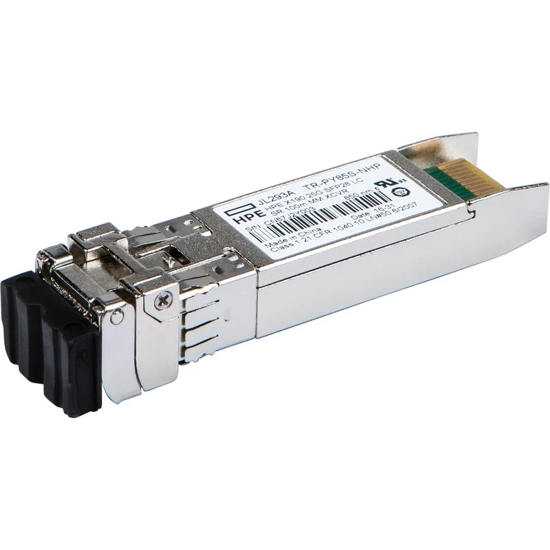 Émetteur-récepteur MM HPE X190 25G SFP28 LC SR 100 m JL293A