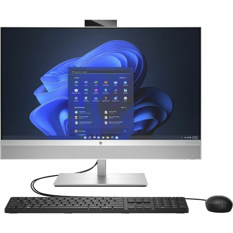 Ordinateur tout-en-un HP EliteOne 870 G9 - Intel Core i5 14e génération i5-14500 - Technologie vPro - 8 Go - SSD 256 Go - Écran tactile QHD 27" - Bureau A94FHUT#ABC
